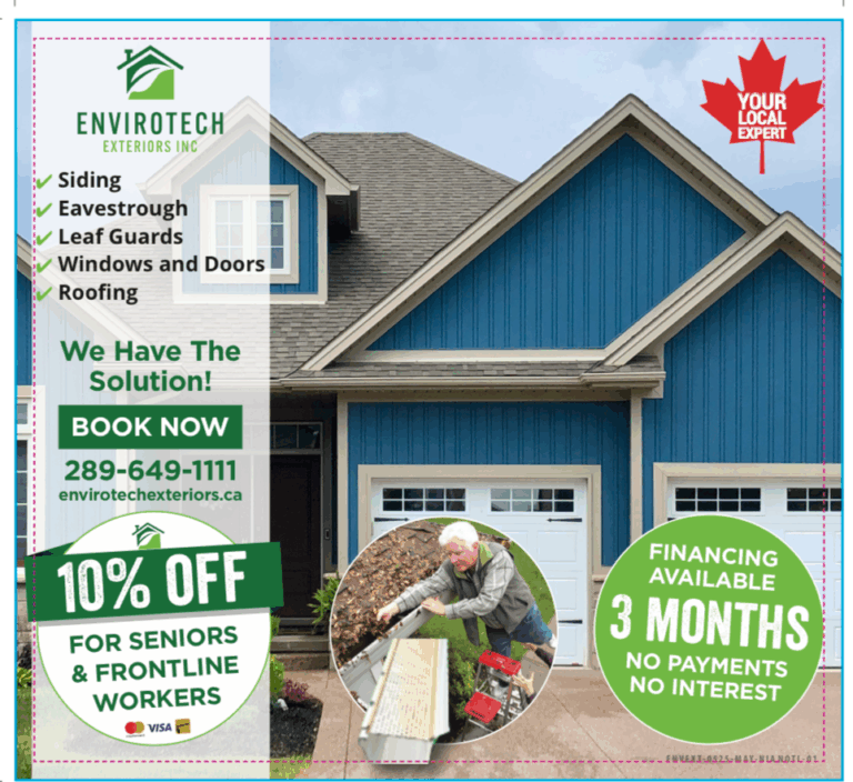special offers and discounts on gutters, siding and roofing services